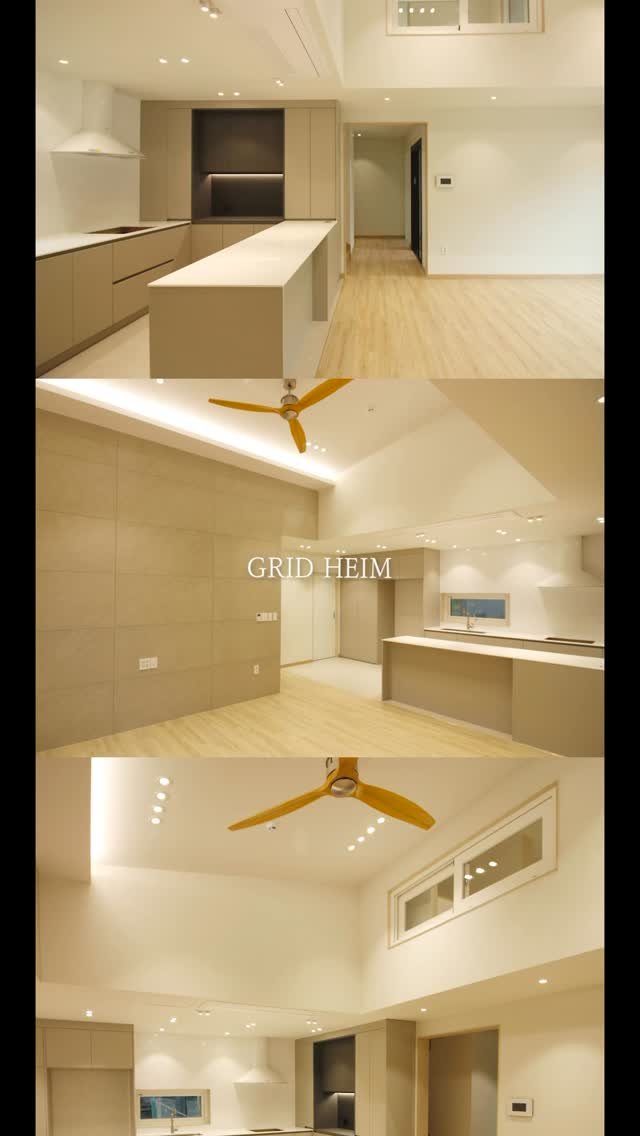 gridheim_official 게시물 이미지: x 대구 복층 목조주택 신축 거실 / 주방 
.

#대구전원주택 #대구목조주택...