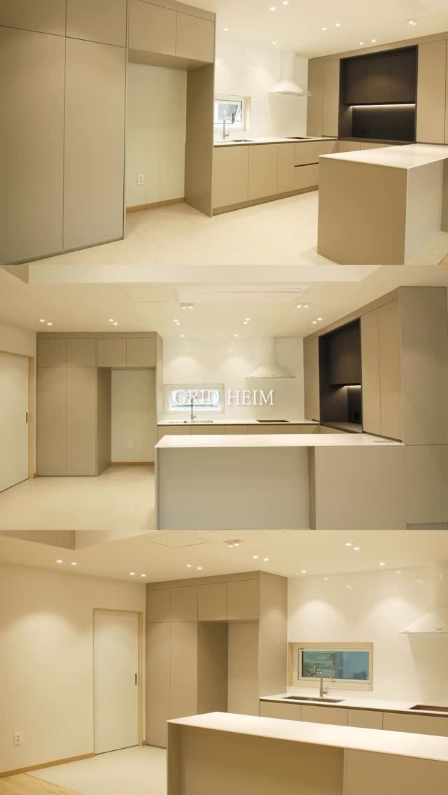 gridheim_official 게시물 이미지: x 그리드하임 계획 및 시공한 경량목조주택 주방

• 형태 : 2층 단독주택
•...