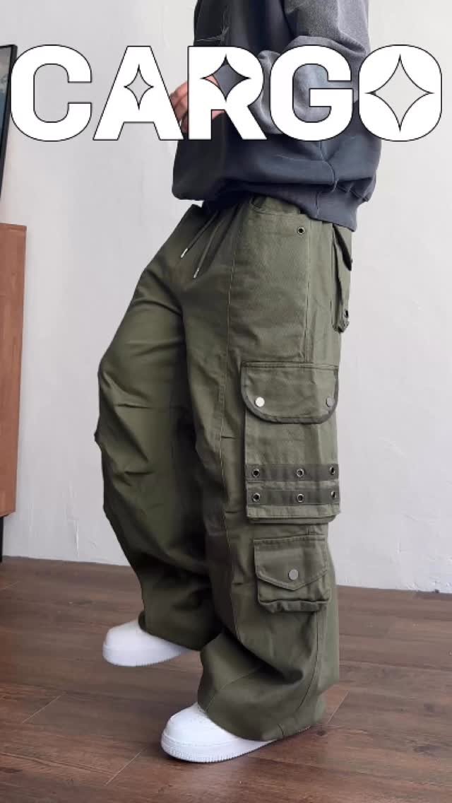 groom_product 게시물 이미지: 바지하나로 편안함과 스타일 둘 다 챙길 수 있는 카고팬츠🌿