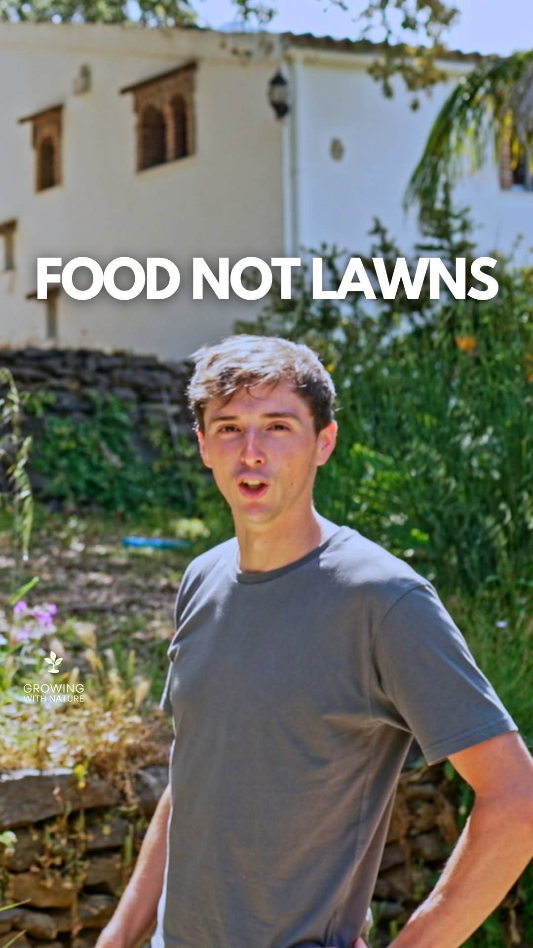 growingwithnature_official 게시물 이미지: FOOD not LAWNS #selfsufficiency #foodforest...