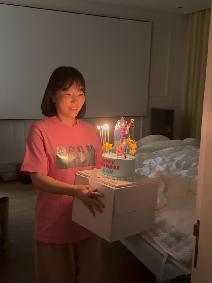 gs___park 게시물 이미지: 올해 가을부터 유난히 아프고 힘들었던 루안이 
현재도 독감이지만 컨디션 나쁘지않게...