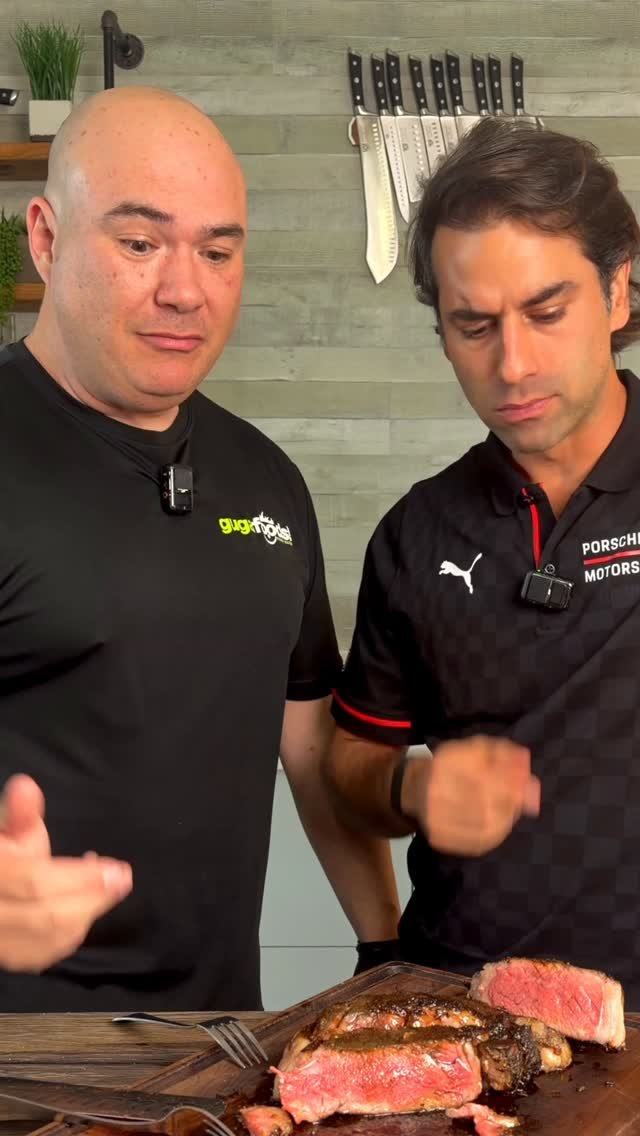 gugafoods 게시물 이미지: Motor Oil Steak!? Eat or Pass? 
.

Watch the...