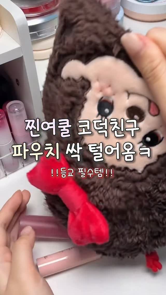 gumeeee__ 게시물 이미지: ㄹㅇ 찐여쿨 코덕 친구 파우치 개이쁜 것만 털어옴🥵🥵 텅장이 되~~~