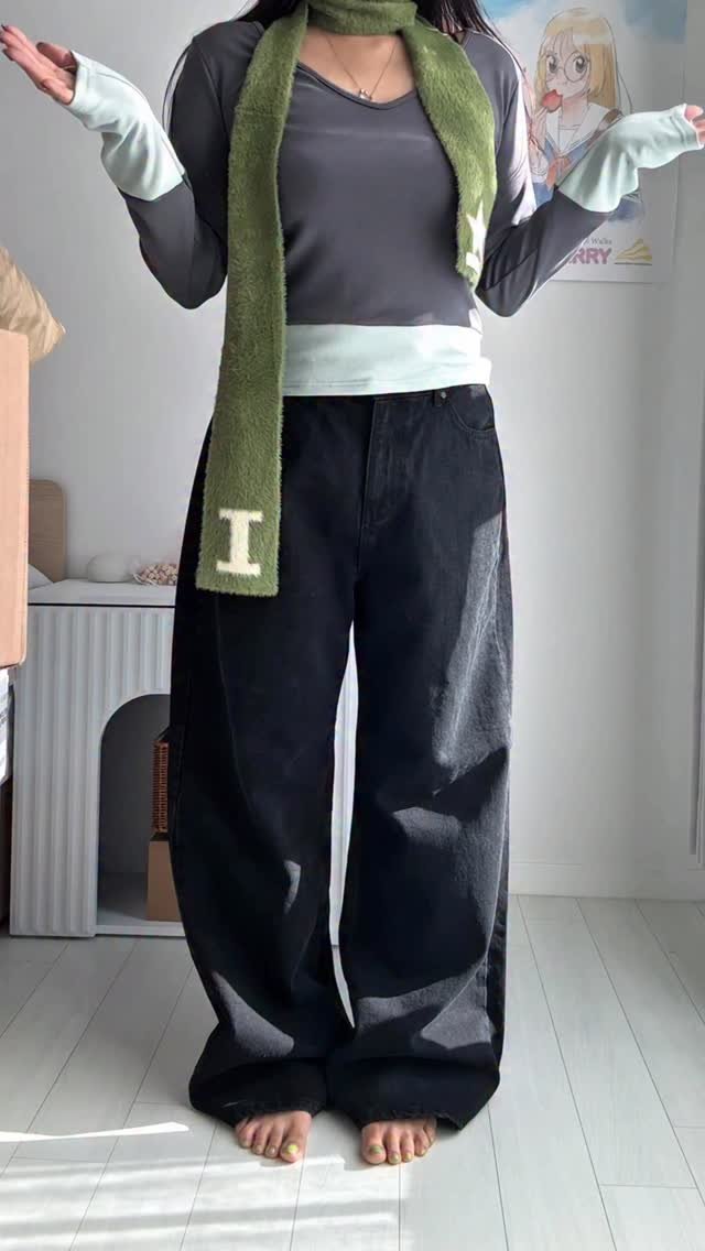 gunjanggirl 게시물 이미지: 32인치 인생 블랙진 딱하나📦 #내돈내산 

🖤제품 정보 확인 방법
🖤건장걸 인스타...