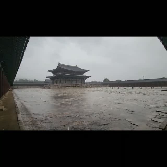 gyeongbokgung_palace_official 게시물 이미지: <경복궁 근정전의 빗소리☔️>

소란한 마음을 씻어내는,
경복궁 근정전의 빗소리...