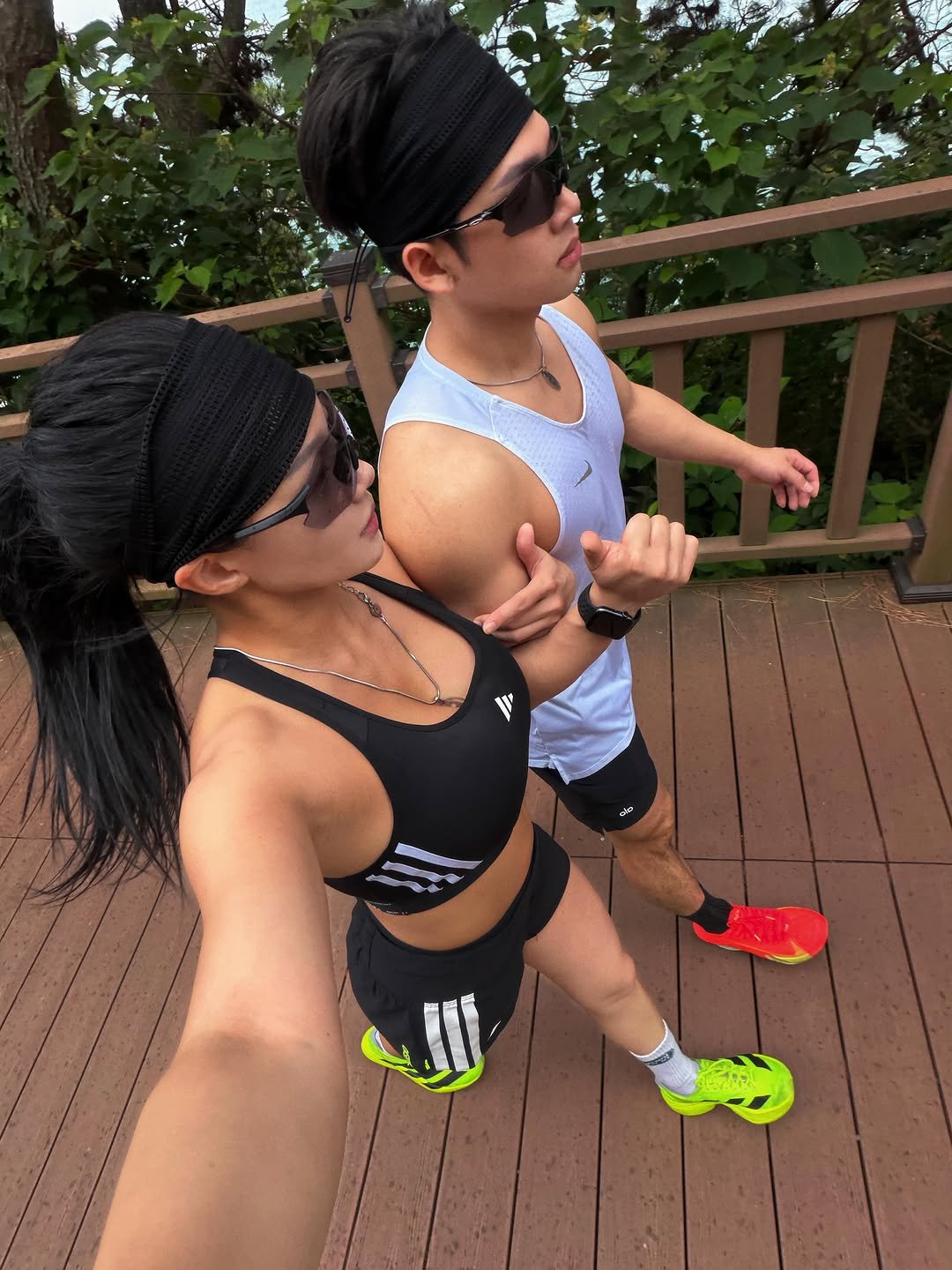 h__yeppy 게시물 이미지: 우리의 최애장소 RUN ❤️‍🔥

헤어밴드 @undercontrol.urh...