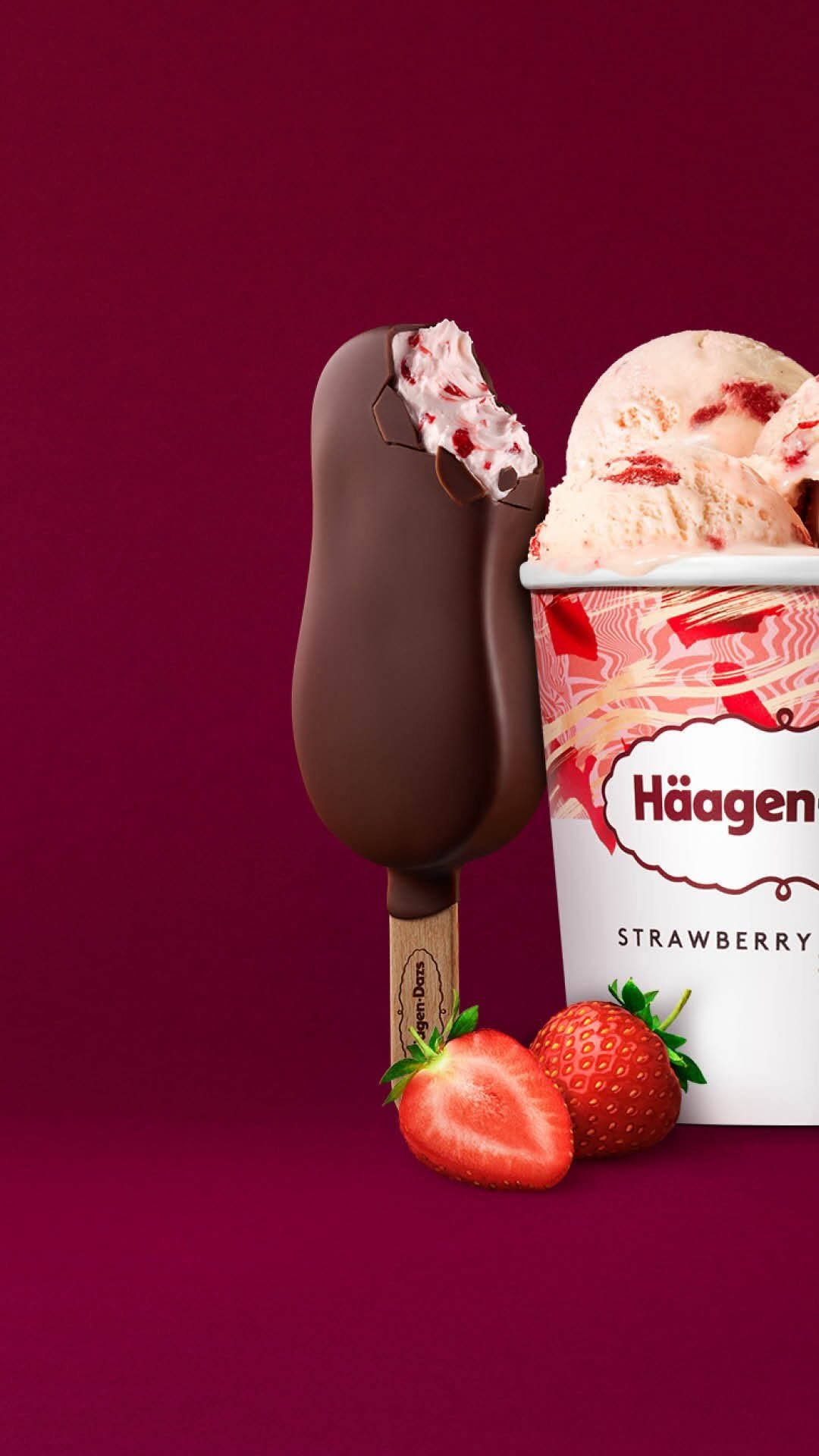 haagendazskorea 게시물 이미지: #Deliberatelyrich

엄선한 REAL 스트로베리로 
완성한 깊은...