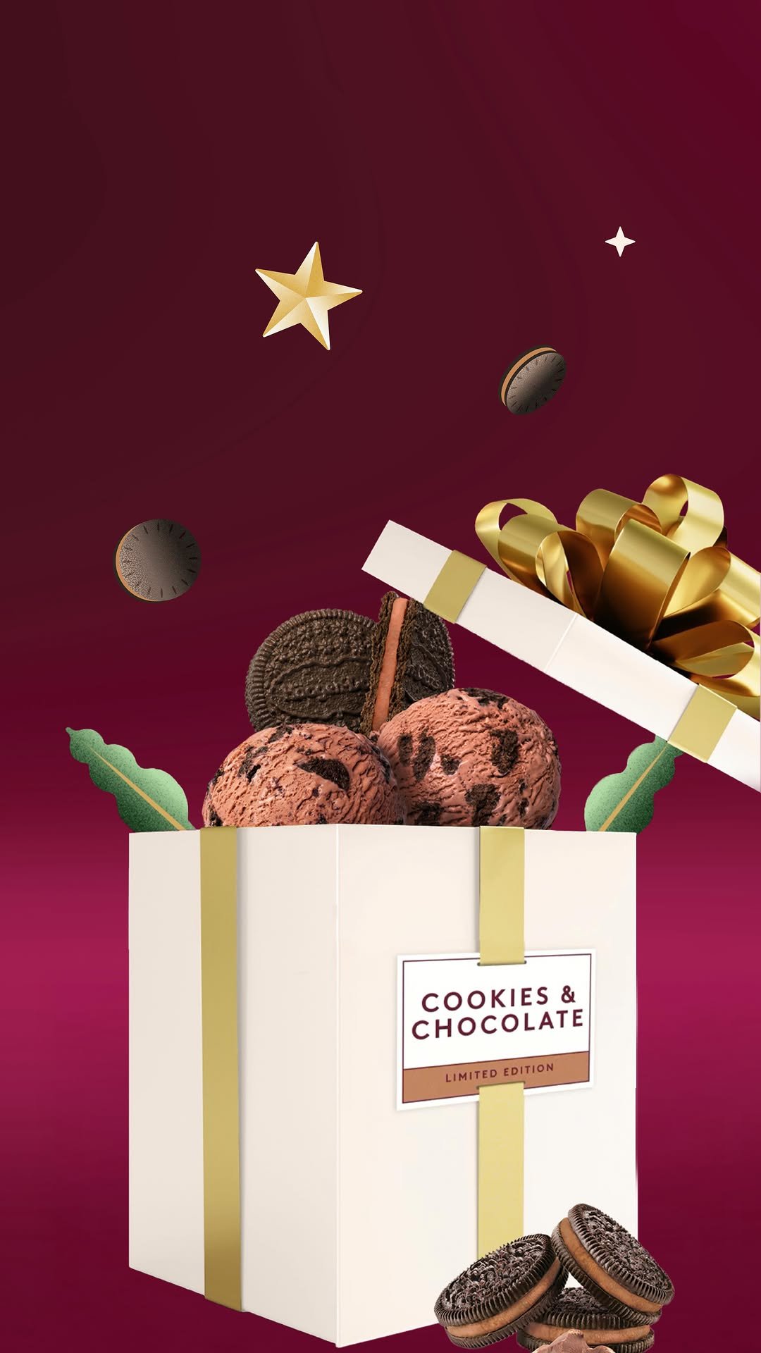 haagendazskorea 게시물 이미지: ⠀⠀
함께하면 달콤함도 두 배💝

깊고 진한 초콜릿 아이스크림에
리얼 쿠키 조각을...