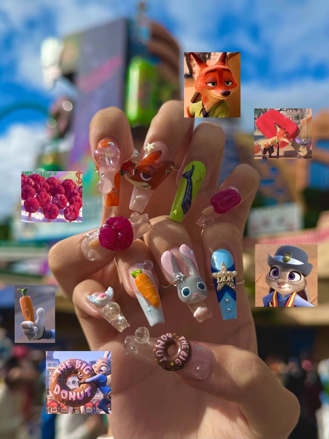 Photo by 하봄 on November 19, 2025. May be an image of one or more people, fingernails and text that says '本 ल DONUT'.