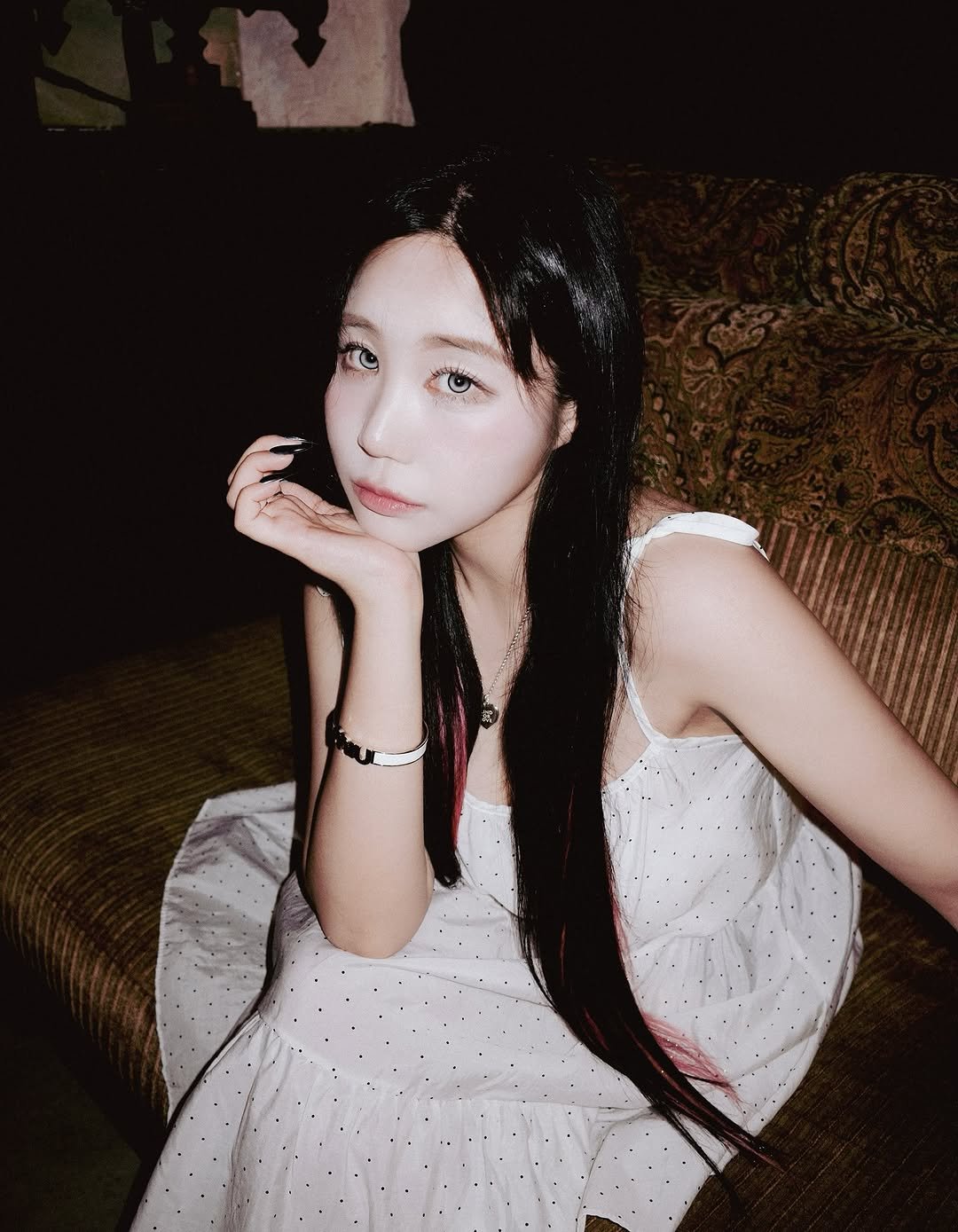 Photo shared by 해봄 on July 30, 2025 tagging @cowshed_studio. May be an image of 1 person, hair and text.