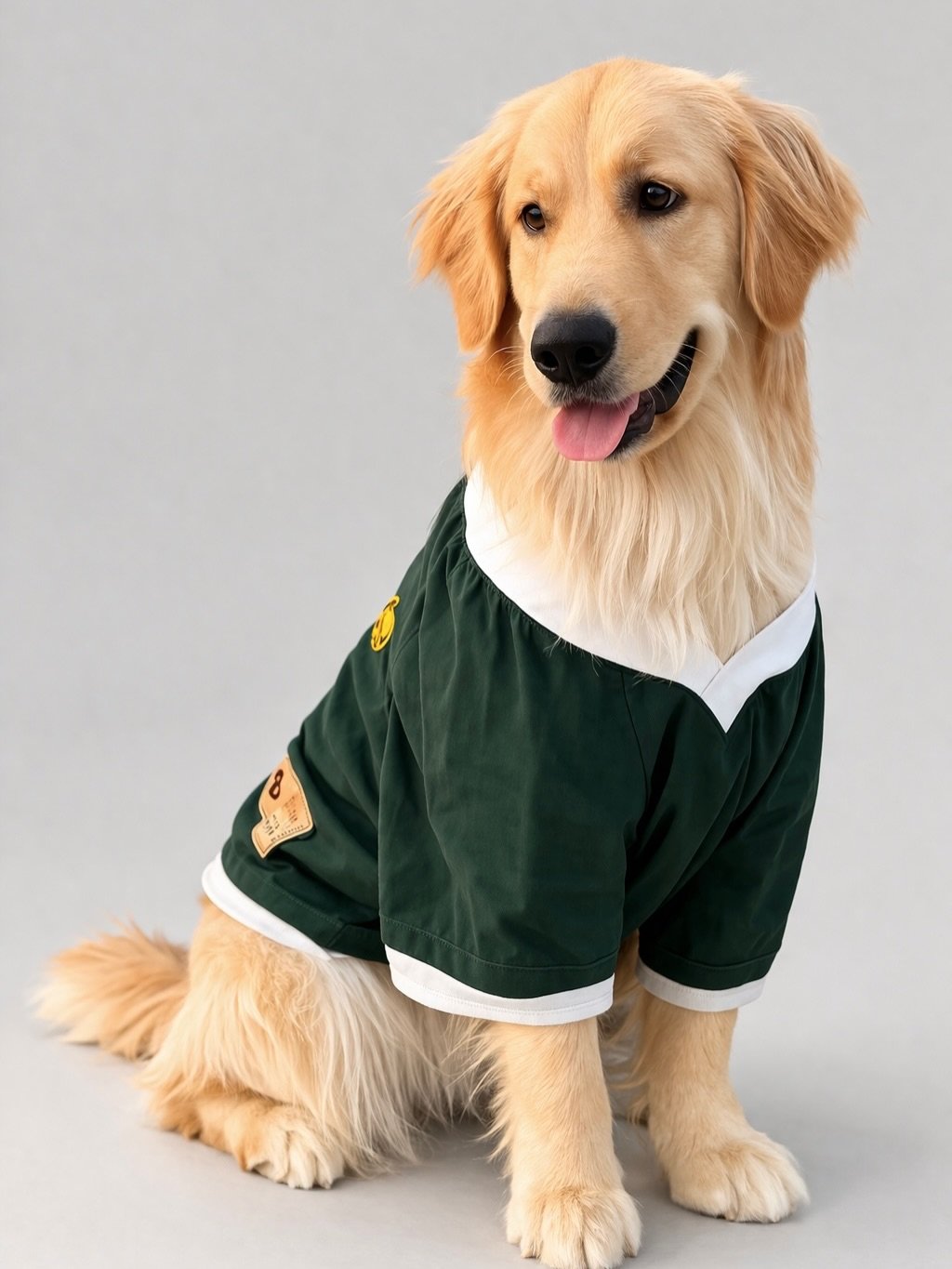 Photo shared by 바크로즈 on March 17, 2026 tagging @haeristagram. May be an image of golden retriever, collie and text.