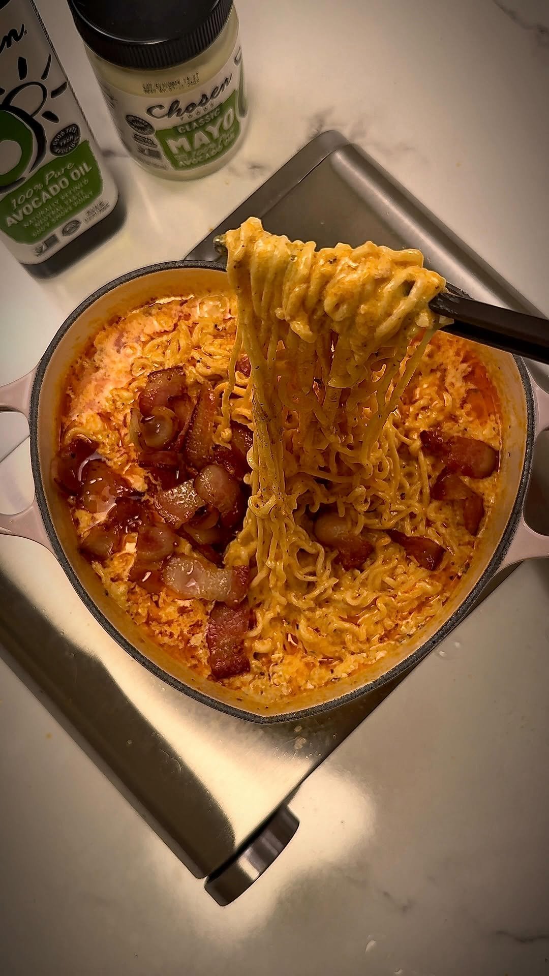 haileyateit 게시물 이미지: This ain’t your average ramen🔥 
Rich, creamy,...