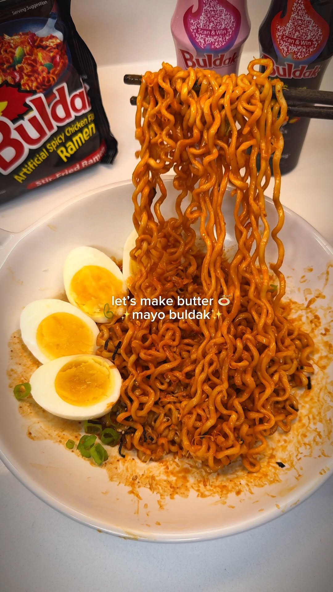 haileyateit 게시물 이미지: This ain’t your average Buldak 🍝 
Butter,...