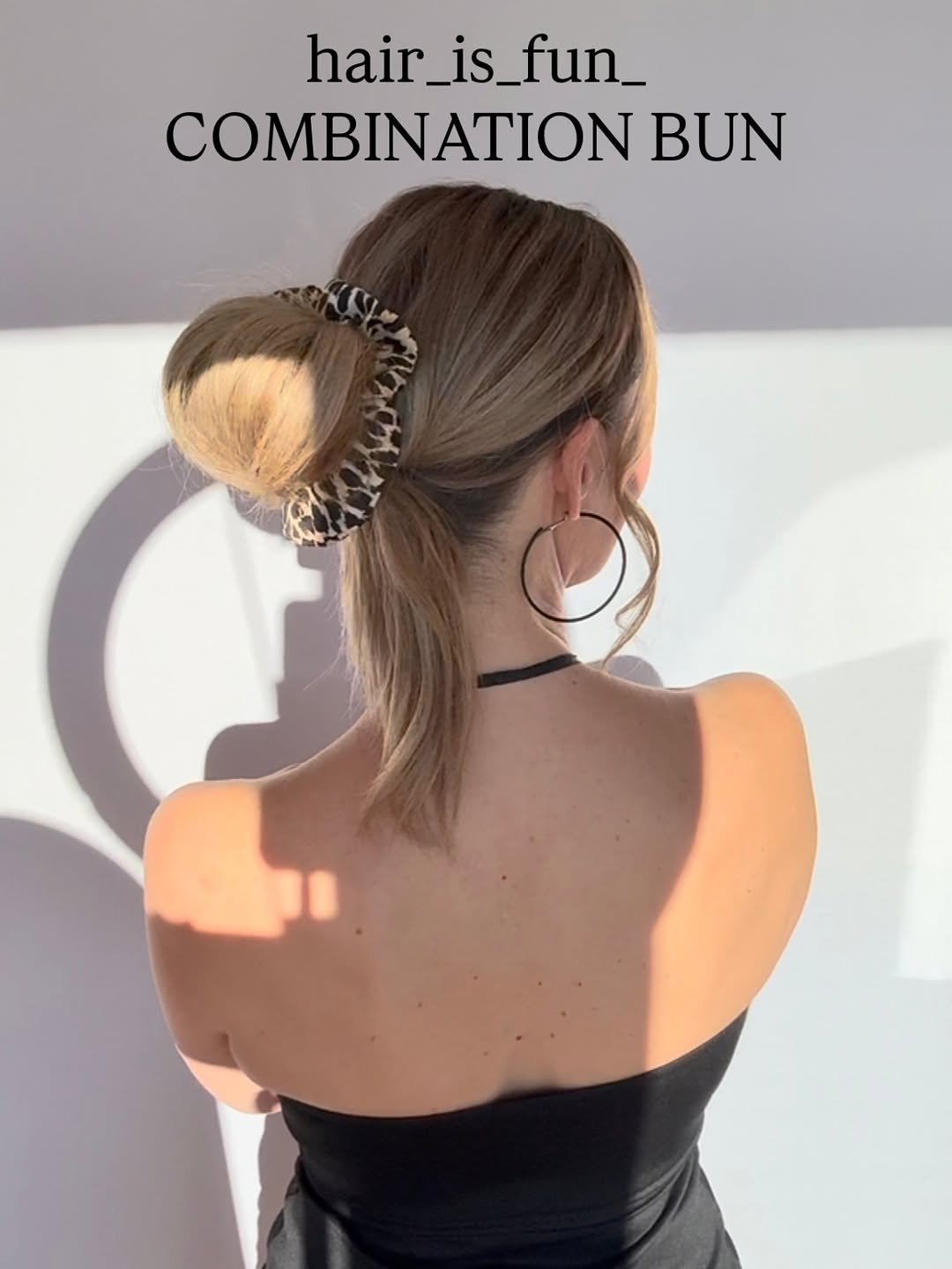 Photo by Claudia | Hairstyles on April 26, 2026. May be an image of one or more people, blonde hair, braids and text that says 'hair hair_is_fun_ _is. s_fun_ COMBINATION BUN'.