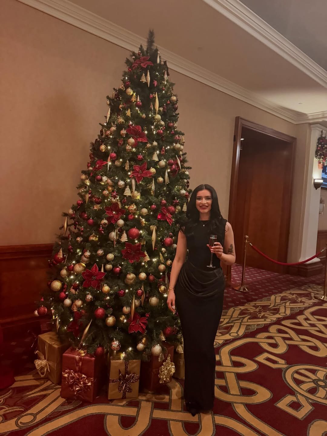 Photo shared by Holly Trueman on November 23, 2025 tagging @wanderdoll_. May be an image of christmas tree, tinsel and text.