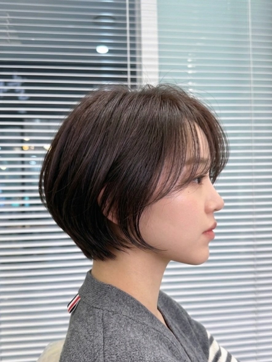 hairbyzion_zion 게시물 이미지: 🙇🏻‍♀️소개로 오신 고객님께서 
하고싶은 머리가 있는데 (예:앞머리만들기)
나이가...