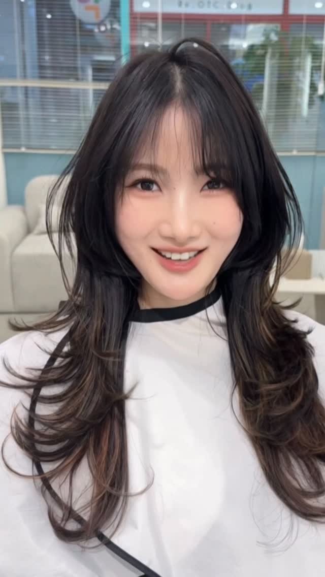 hairbyzion_zion 게시물 이미지: 예쁜 자매 분 중 동생분 ✨
멀어도 꼭 와주시는 감사한 고객님 
-
긴생머리 가볍고...