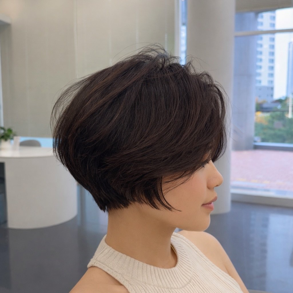 Photo by 일산미용실 킨텍스 열펌 전문 헤어바이시온 on January 26, 2026. May be an image of one or more people, hair and text.