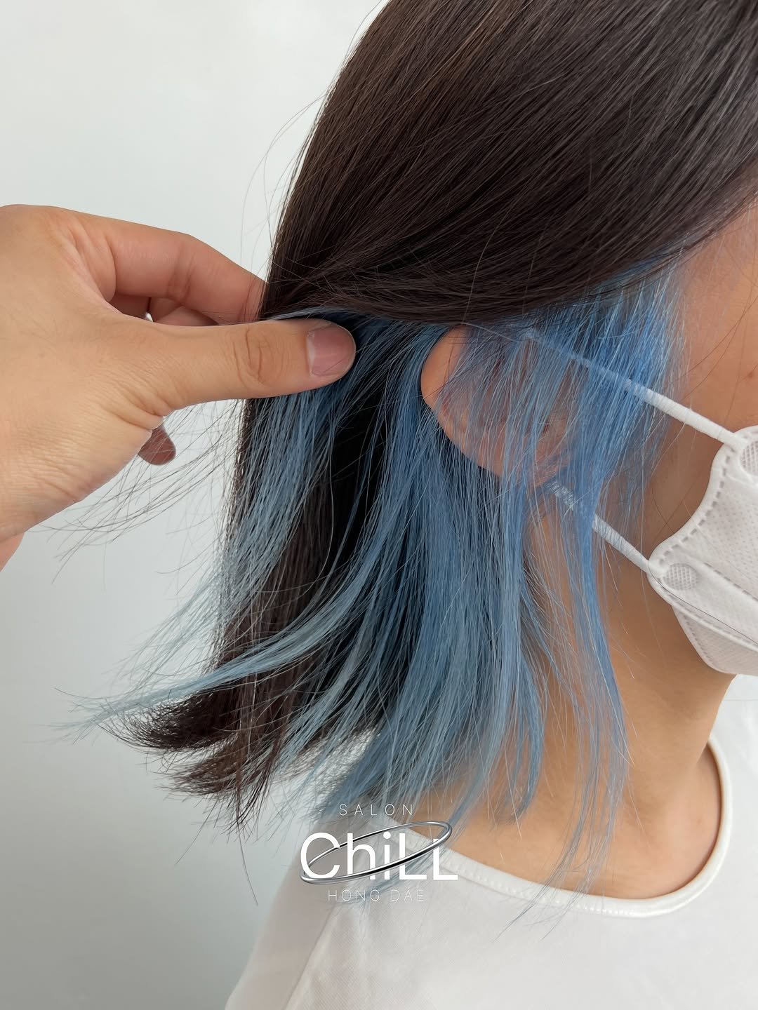 haircolor_bj 게시물 이미지: ✨ Color : 파스텔블루
💎 Bleach : 시크릿투톤
⠀
🎯 저는 고객의...
