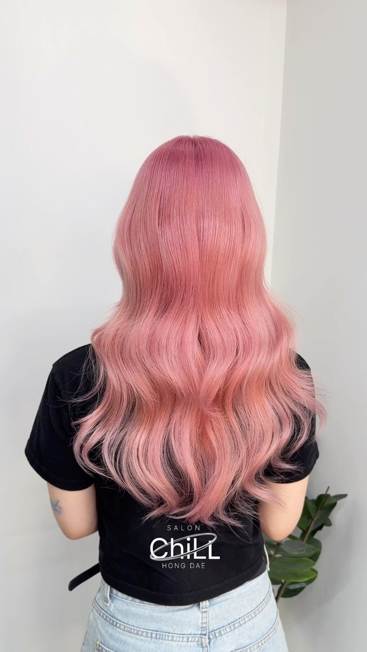 haircolor_bj 게시물 이미지: @haircolor_bj 
✨ Color : #핑크염색 
💎 Bleach :...
