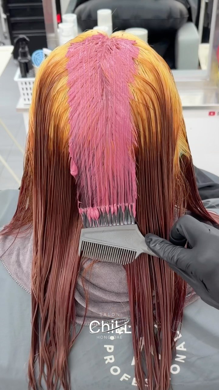 haircolor_bj 게시물 이미지: @haircolor_bj 

✨ Color : #레드염색
💎 Bleach :...
