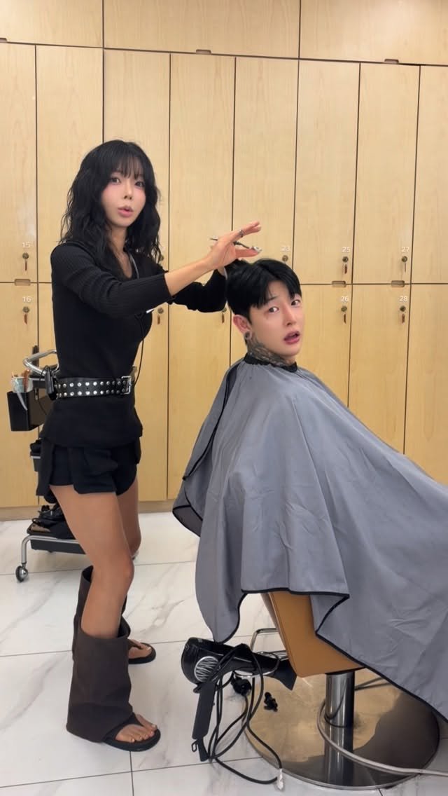 hairdia_suwon 게시물 이미지: 발소리가 너무 크긴 해…🫠
.
.
.
#hair #hairdia #suwon #fyp
