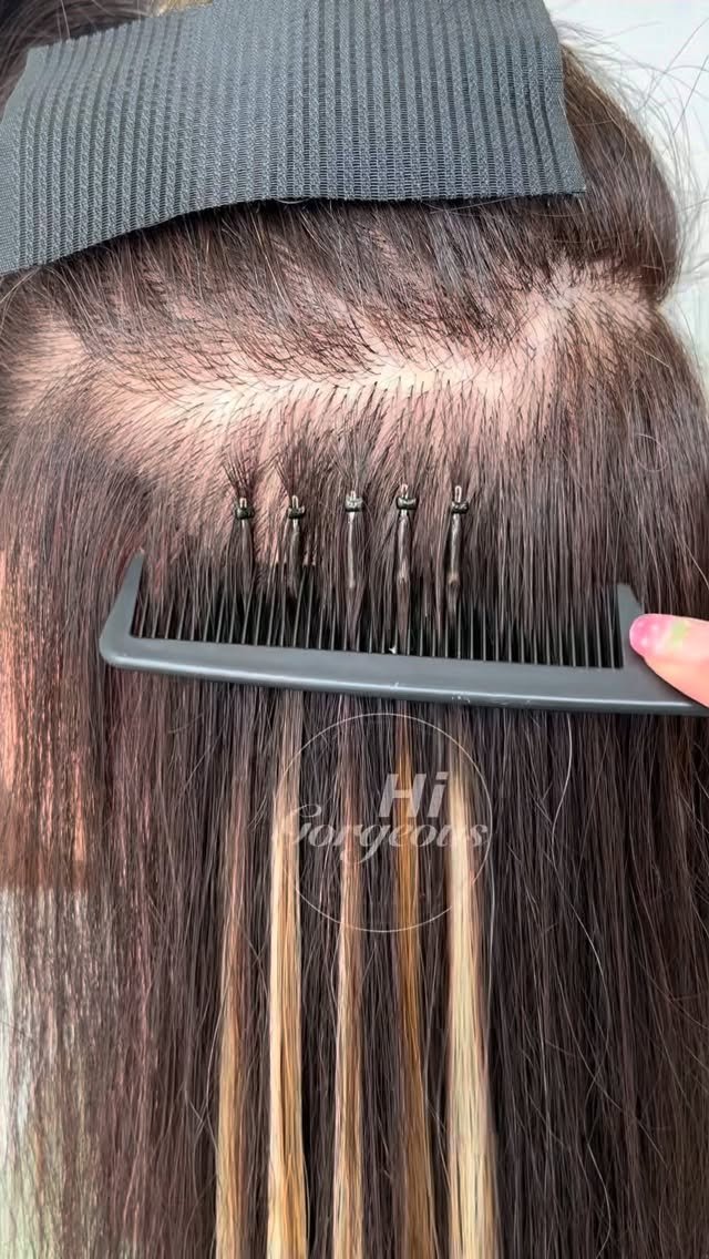 hairextension_alice 게시물 이미지: Nano tip .
.
.
.
#nanotiphairextensions...