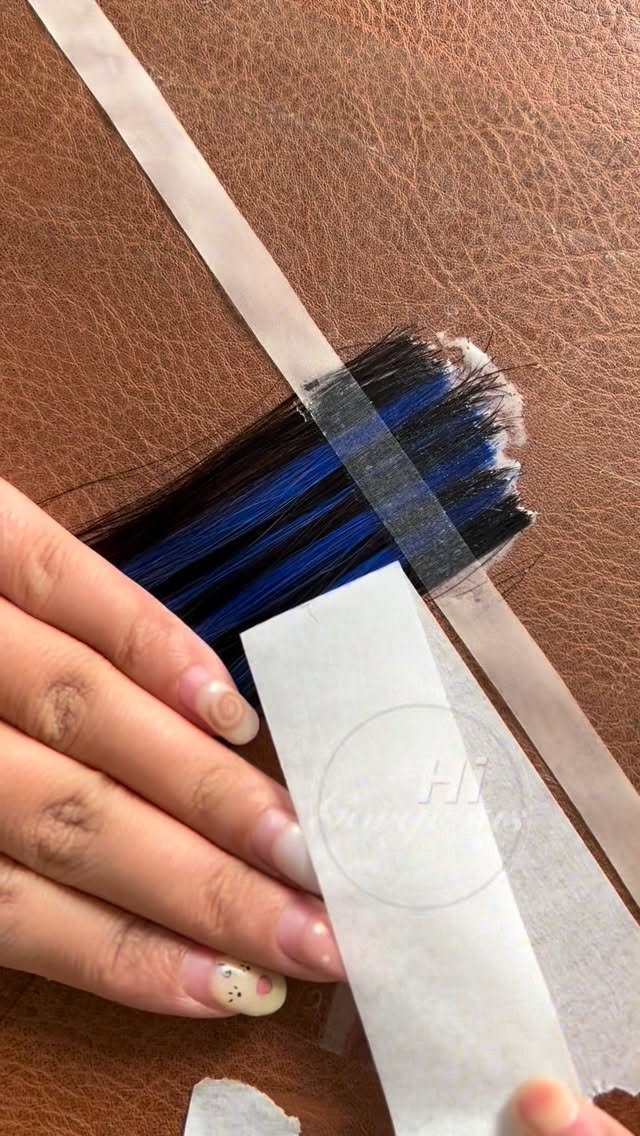 hairextension_alice 게시물 이미지: Making tape in...