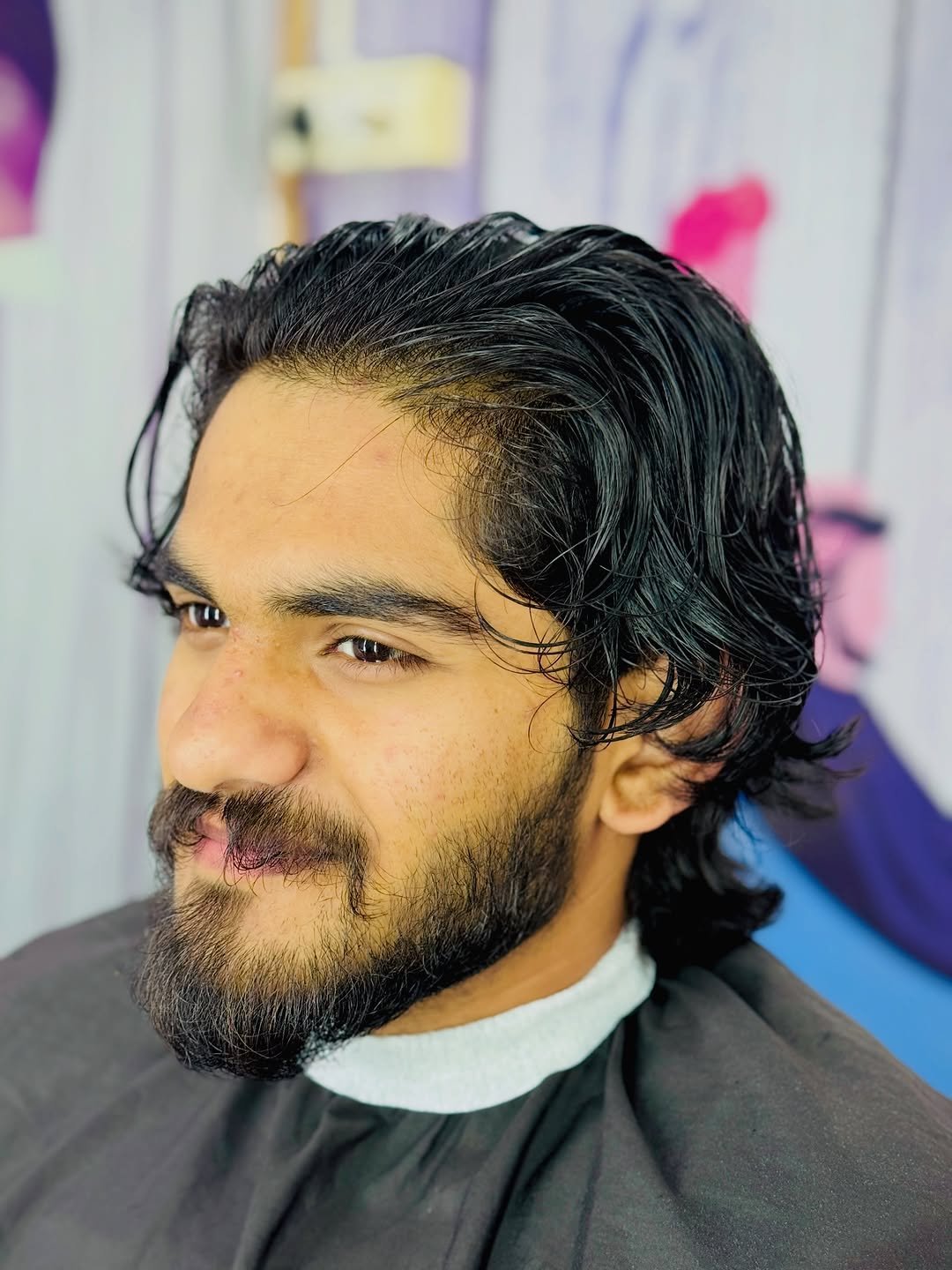 Photo by Moh Gulbahar Salmani on February 22, 2026. May be an image of one or more people, braids, beard and text.