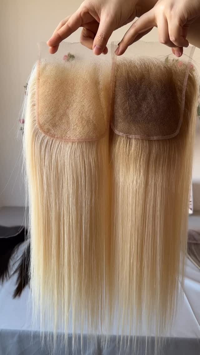 hairtopperfactory 게시물 이미지: 5x5 inch Hd Lace closure. Color 60 VS Color...