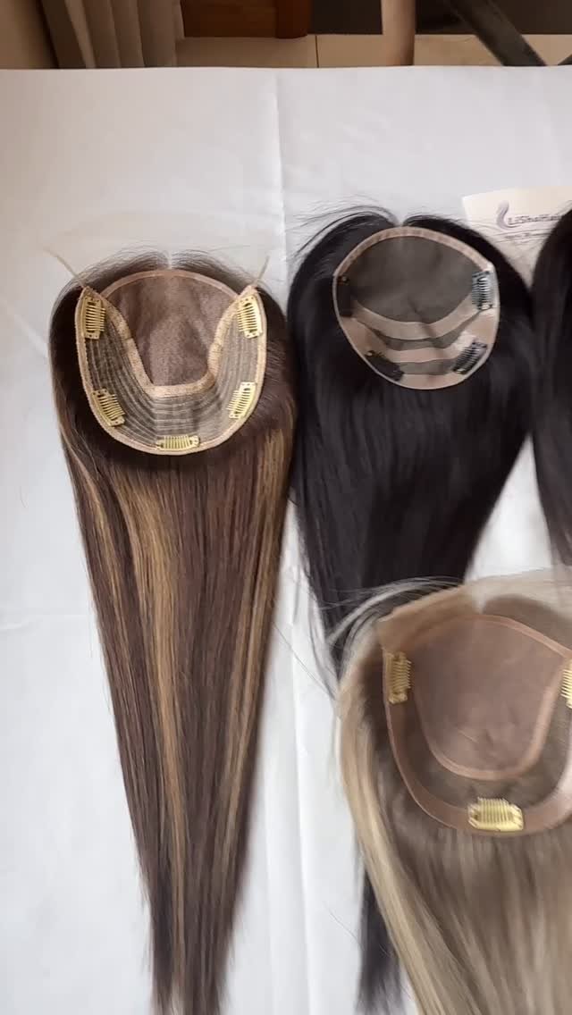 hairtopperfactory 게시물 이미지: 8 style hair toppers in stock. Ready to ship....
