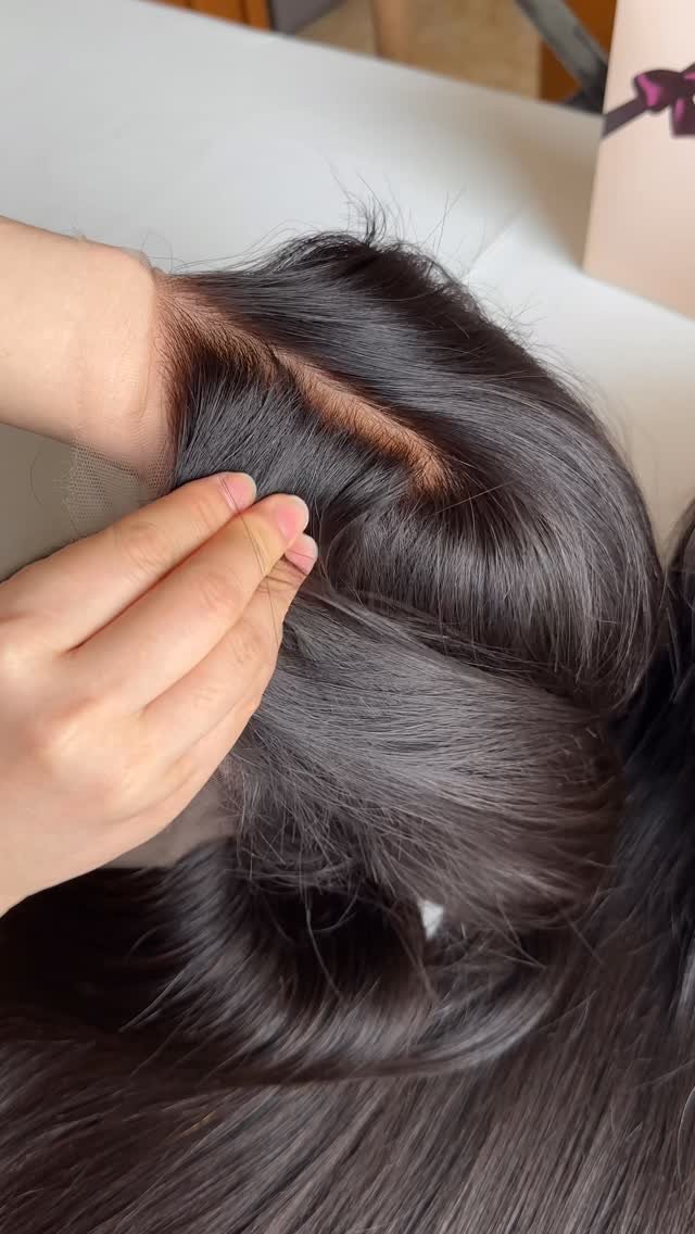 hairtopperfactory 게시물 이미지: Clean knots wig 🤩 13x6 Hd lace frontal wig...