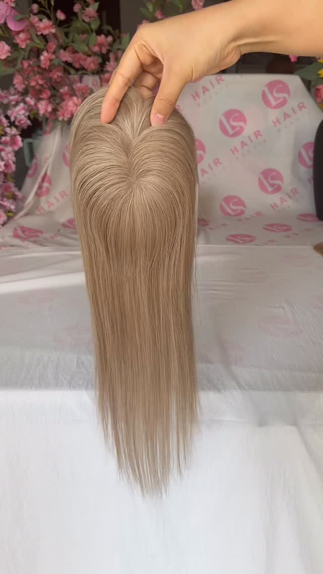 hairtopperfactory 게시물 이미지: Stock hair topper : p9/613 Color , 3x5’’ mono...