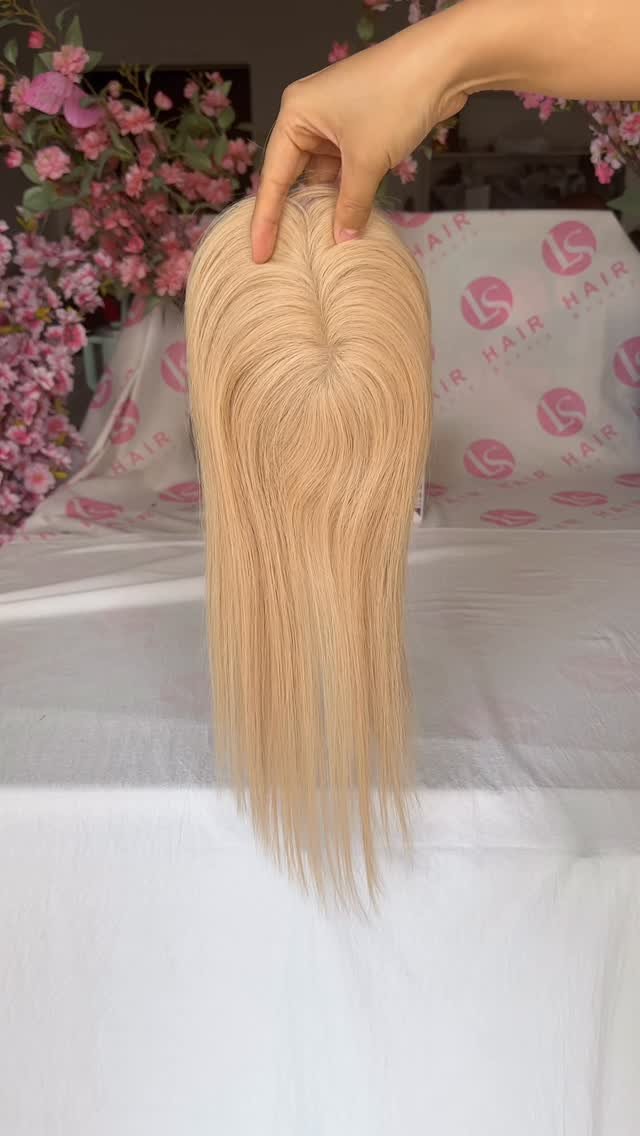 hairtopperfactory 게시물 이미지: Stock hair topper : Color 18 , 3x5’’ mono...
