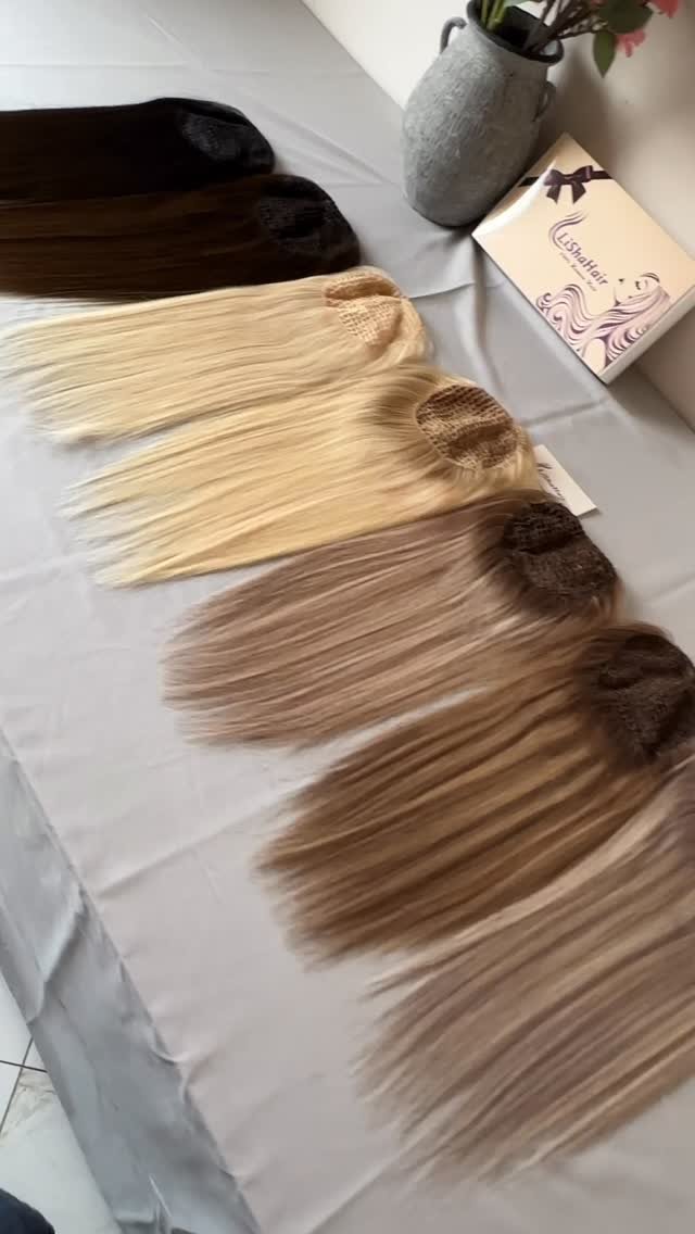 hairtopperfactory 게시물 이미지: 5x5’’ Fishnet topper. 
🌸16 inch , 7 color are...