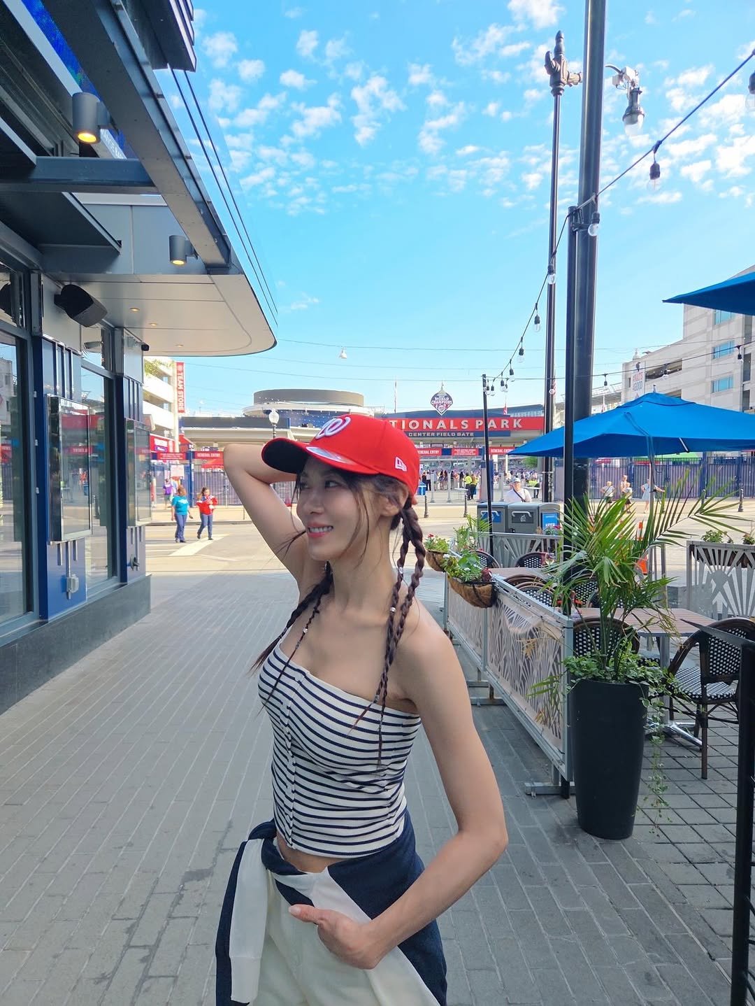 hajiwon1023 게시물 이미지: 😍🥰😘🥳🫟🌭🌮🍔#MLB #NationalsPark #MLBGame #Baseba...