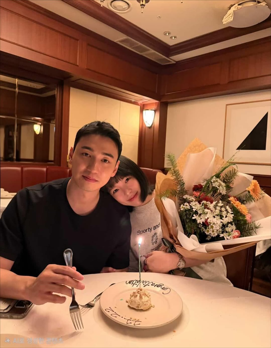 Photo shared by 하준맘 또는 미안이라고 불러주세요 on November 20, 2025 tagging @hajunn_papa. May be an image of candle, prairie gentian and text.