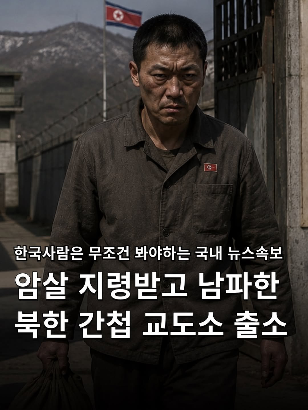 hakuna_news 게시물 이미지: .
암살 지령받고 남파한 북한 간첩 교도소 출소 🇰🇵
[ North Korea...