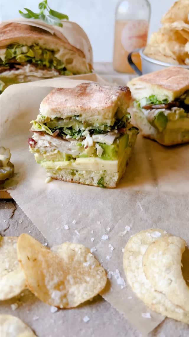 halfbakedharvest 게시물 이미지: Picnic-Style Pesto Turkey and Avocado Bacon...