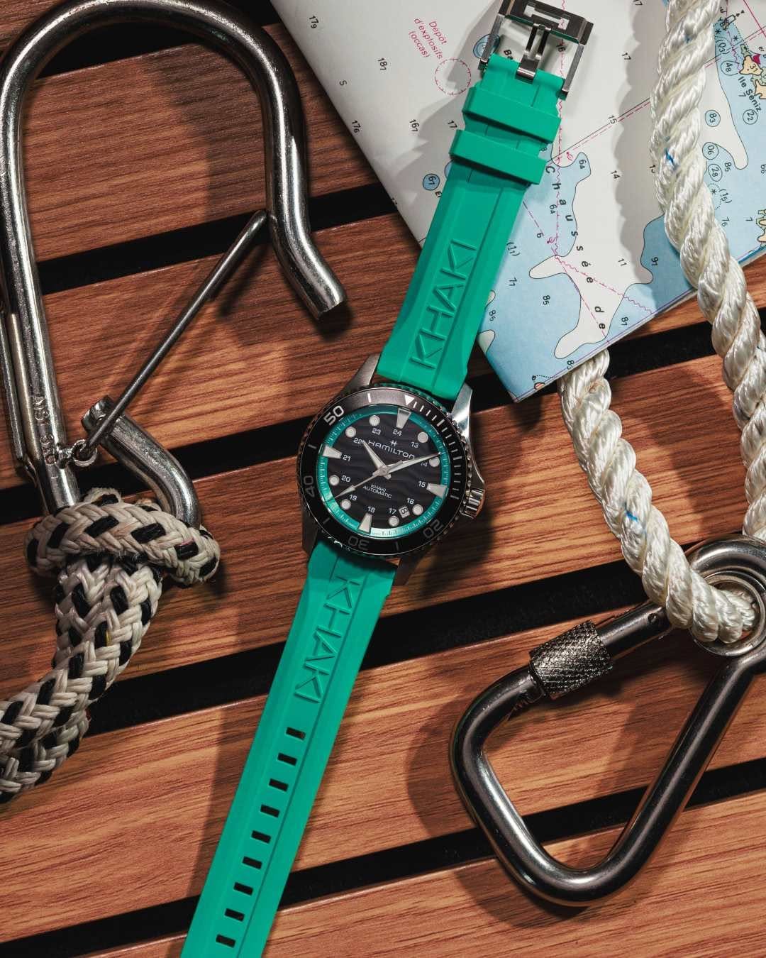 hamiltonwatch 게시물 이미지: Ocean state of mind 🌊
The Khaki Navy Scuba...