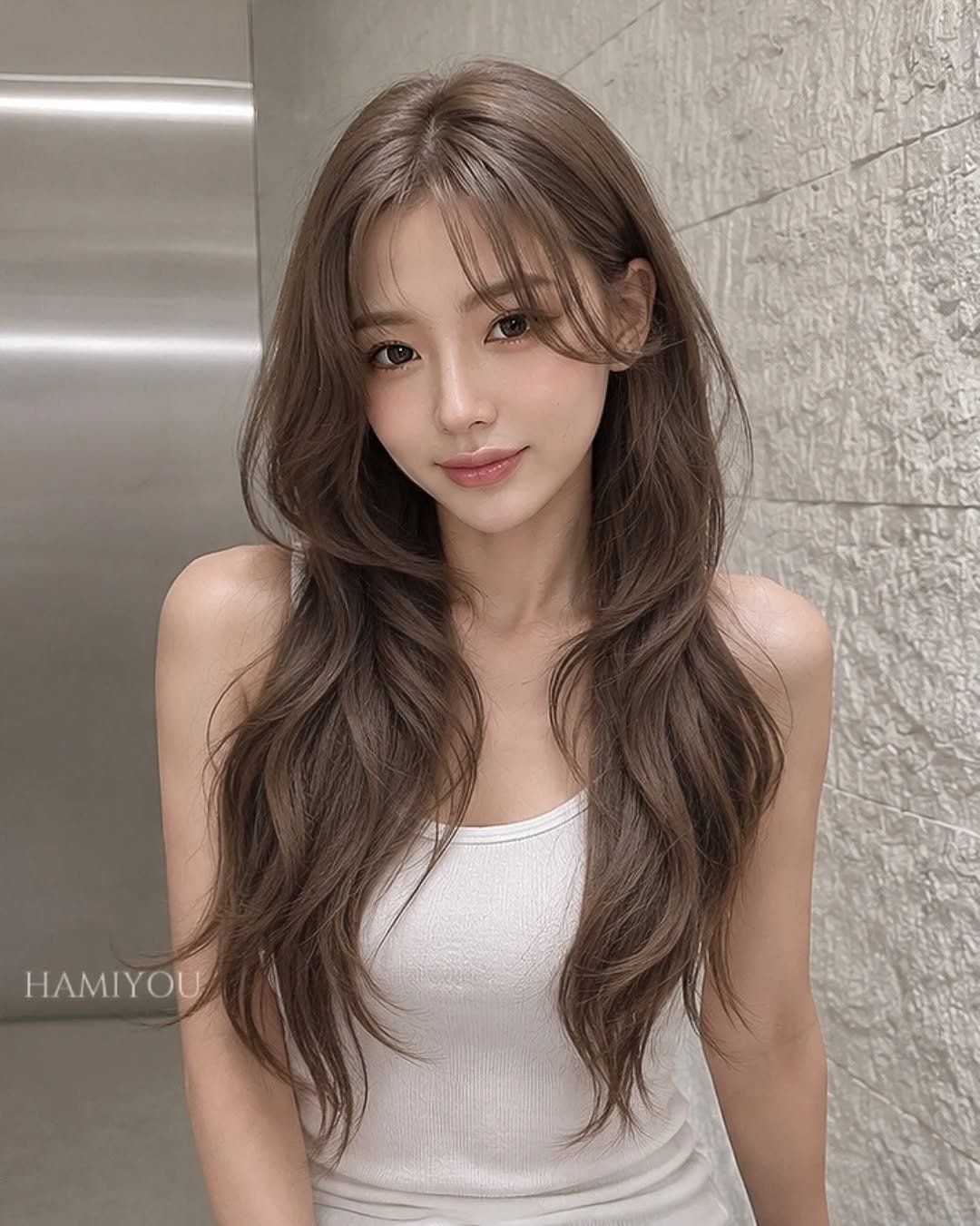 hamiyou_hn 게시물 이미지: #밀크브라운 #레이어드컷 #탈색없이염색

 
요즘 고객님들이 좋아하는거.....