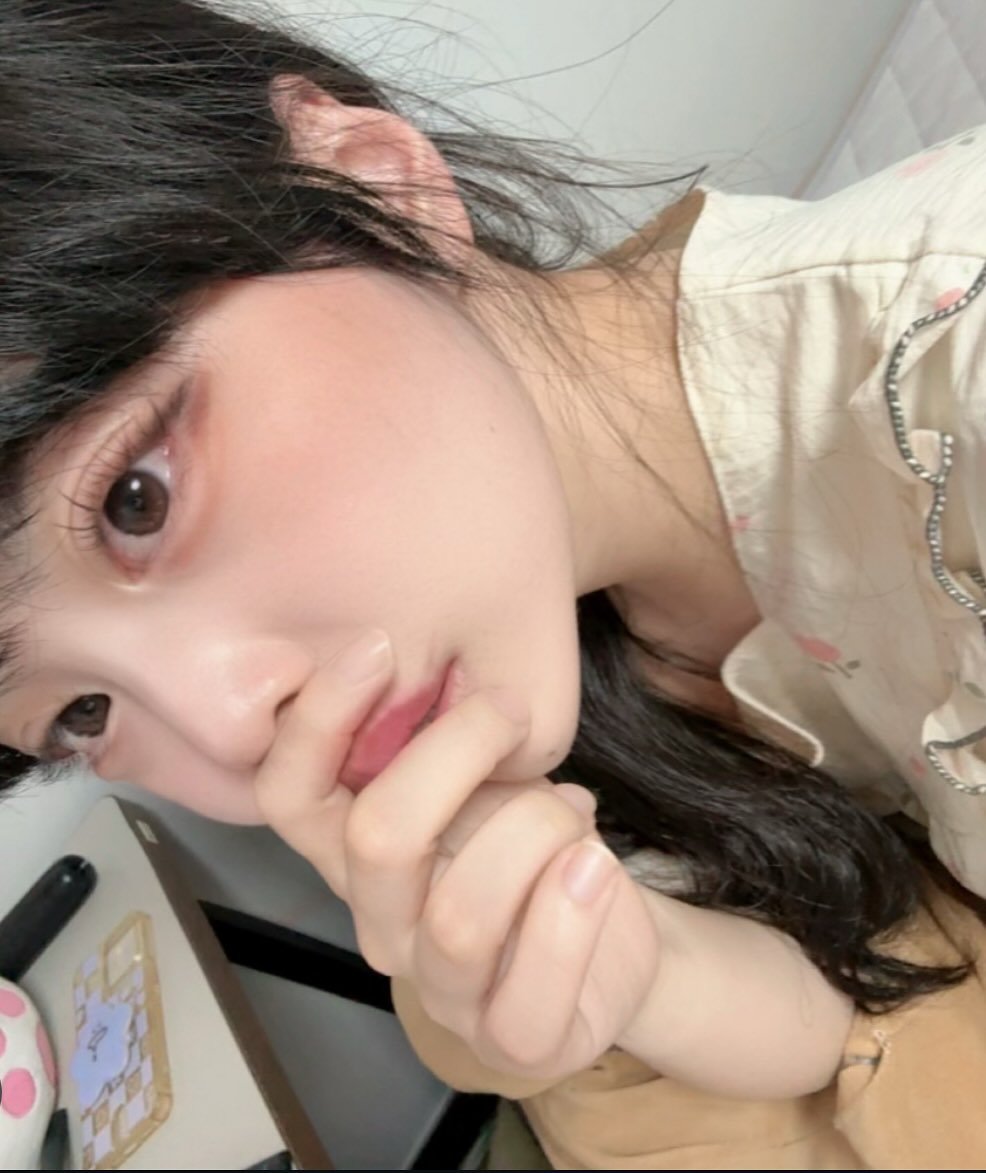 Photo shared by 손지냥 | 냥까스 on November 03, 2025 tagging @meow.kasu. May be an image of one or more people, hair and text.