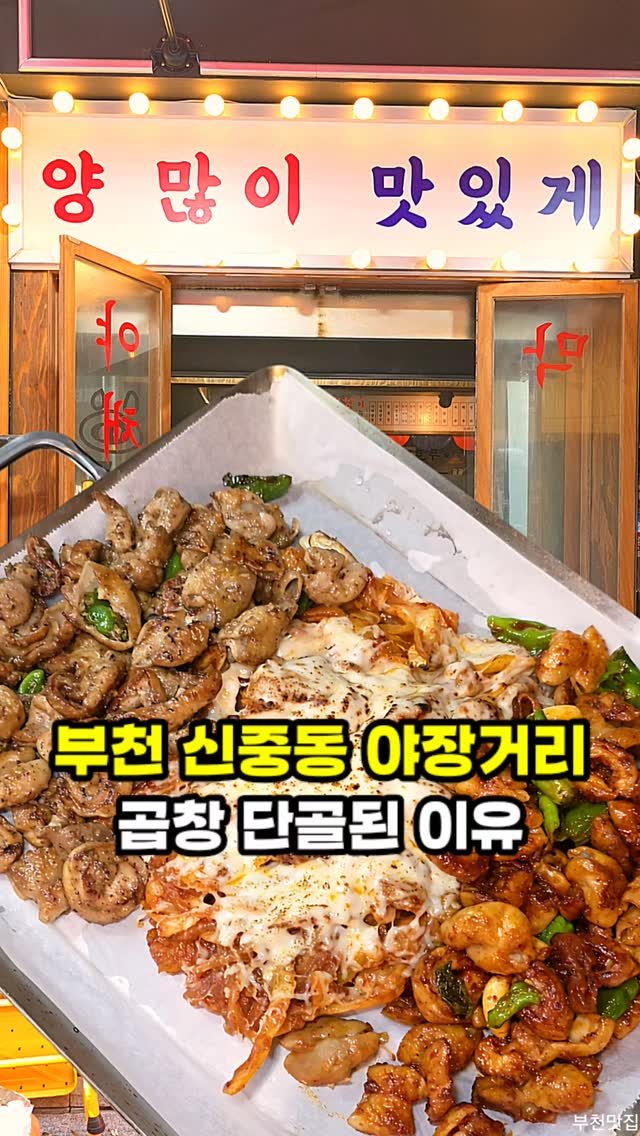 hamzy_tasty 게시물 이미지: 부천 신중동에서 곱창 찾다가 들른 곳

철판 가득 야채곱창에
치즈 녹여 올라간...