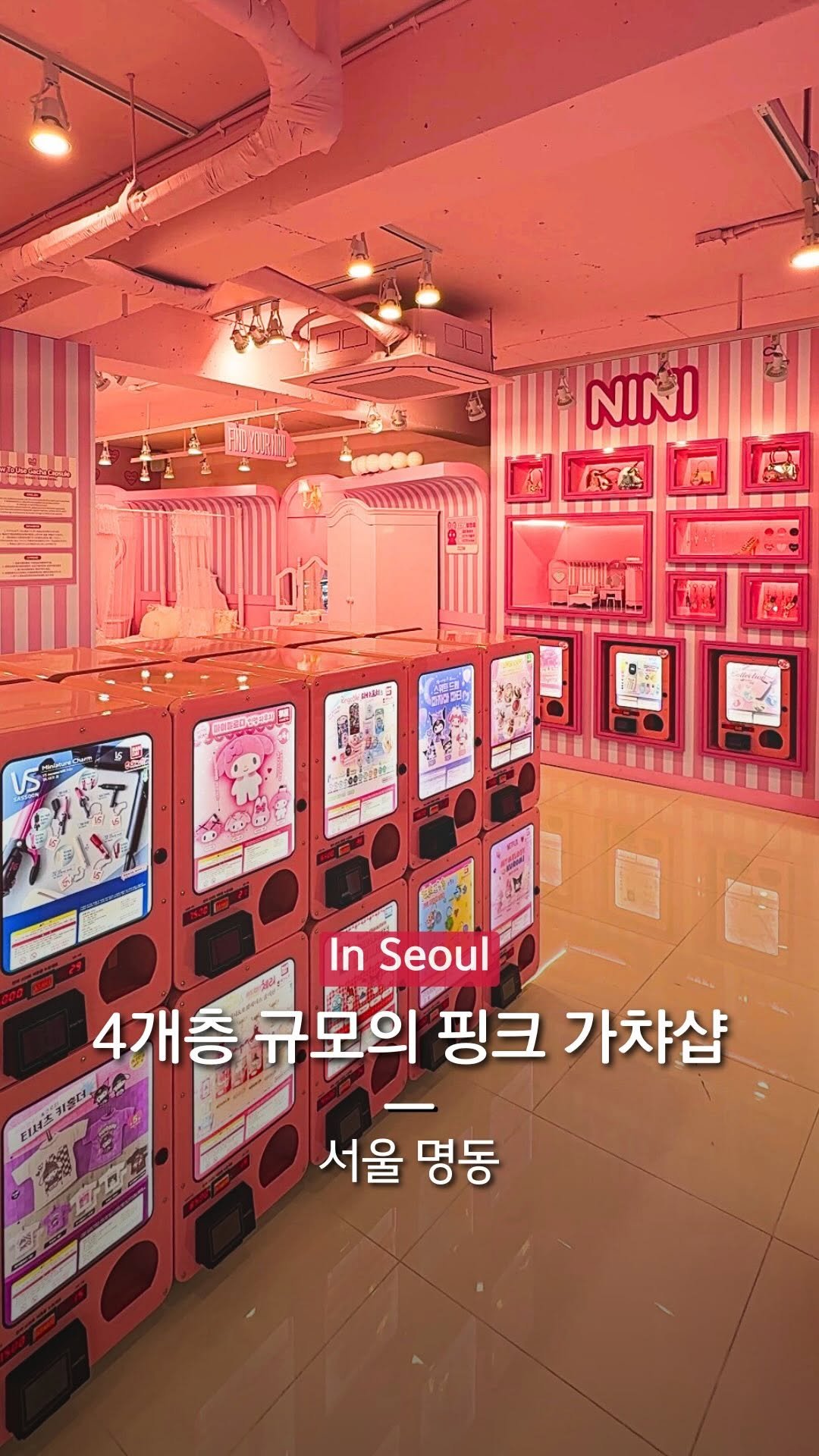 hanba_tang_ 게시물 이미지: 4층 규모의 신상 대형 가챠샵이
명동에 새롭게 오픈했습니다!

외관부터 시선을...