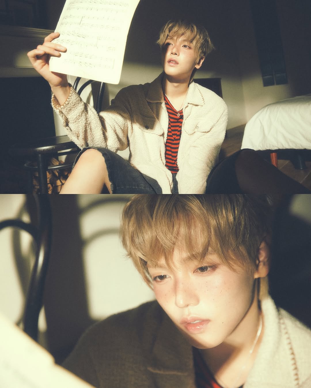 Photo by Haneum on March 18, 2026. May be an image of one or more people, bangs, bolo tie and text.