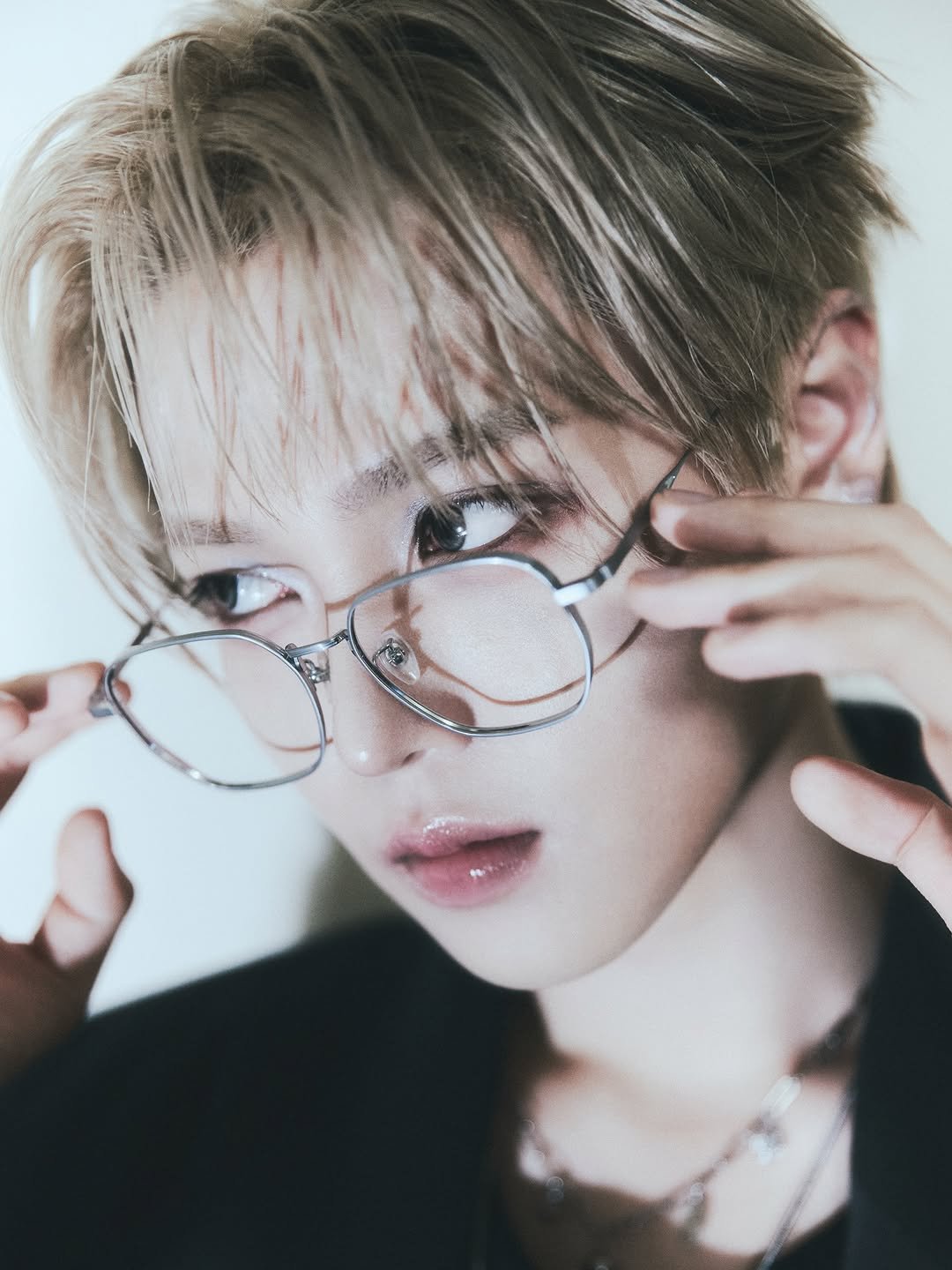 Photo by Haneum on March 22, 2026. May be an image of eyeglasses, bolo tie and text.