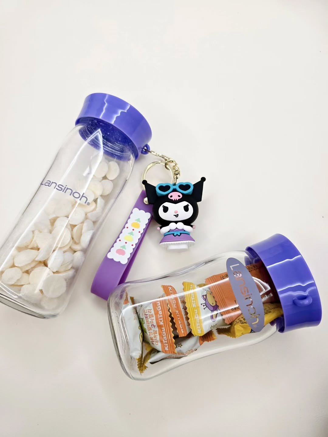 Photo shared by 한콩이 ☘️ 육아 | Motherhood | 育兒 on October 31, 2025 tagging @bebe.el__. May be an image of candy, medicine, dental floss and text.