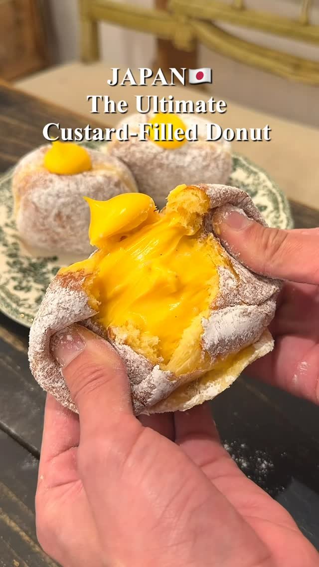 harapeko_jpn 게시물 이미지: 極上カスタードドーナツ🍩
店名：OLGA LE BON BON...