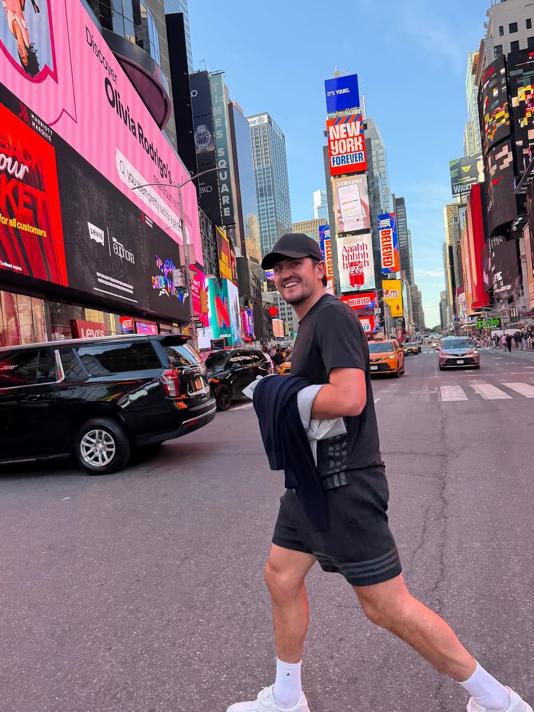 harrymaguire93 게시물 이미지: Behind the scenes in the Big Apple, loved it 🇺🇸 #ad