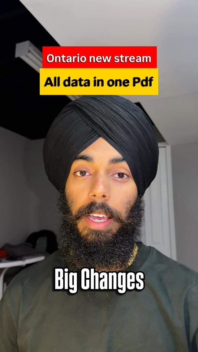 harshvirkkotiya 게시물 이미지: All information Ontario immigration new stream...